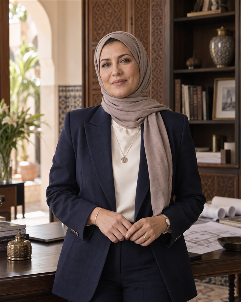 Hakima Arrache, fondatrice et directrice