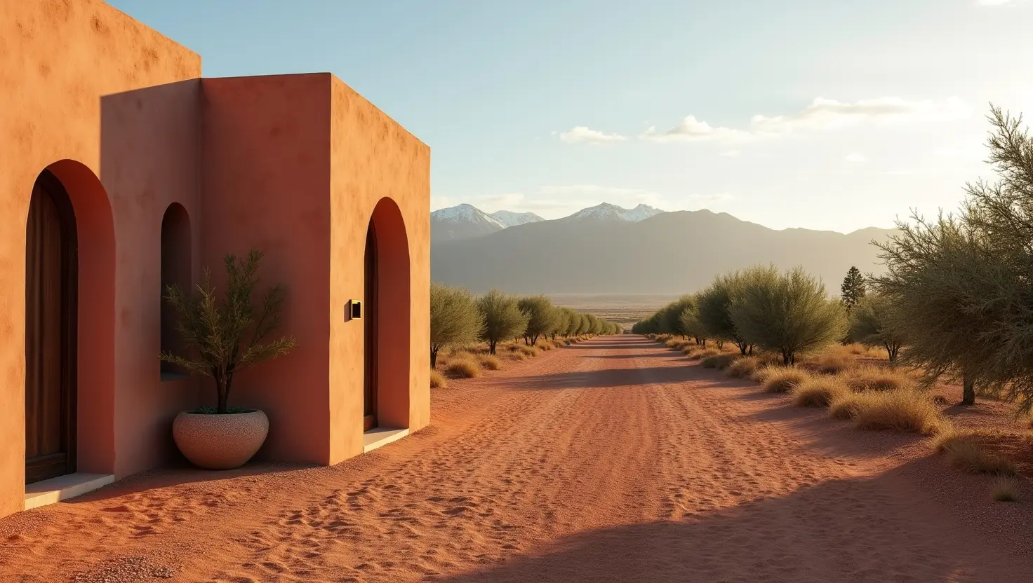 Terrain urbain non bâti près de Marrakech